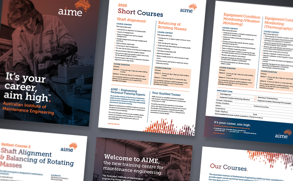 AIME brochure and course outlines