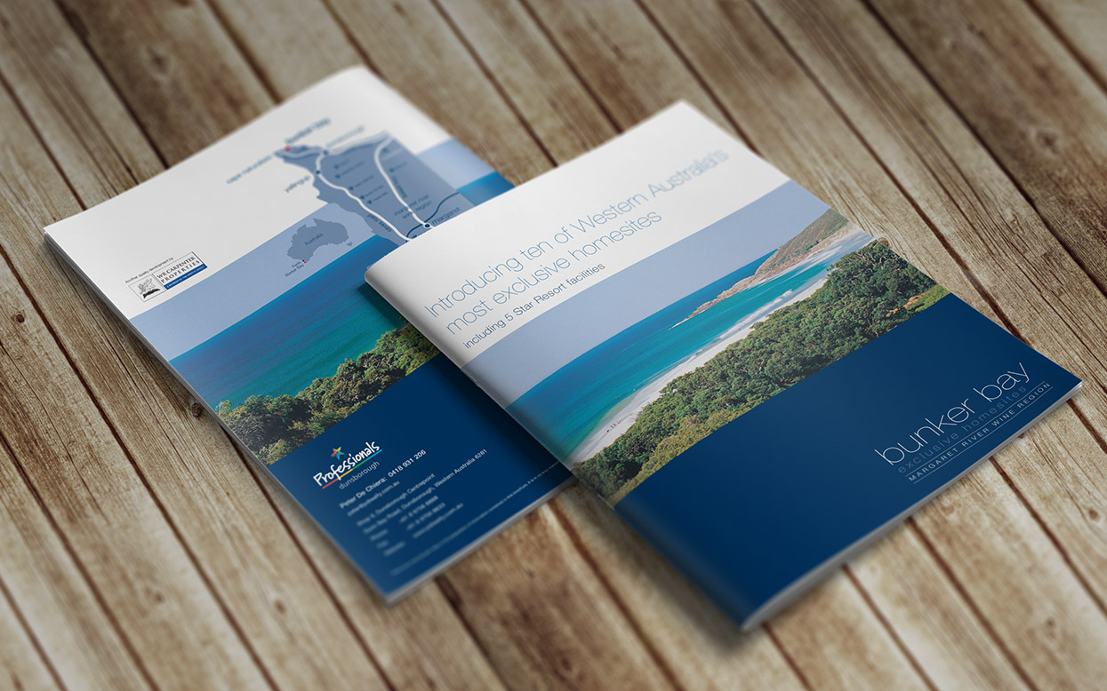 Bunker Bay Brochure Design