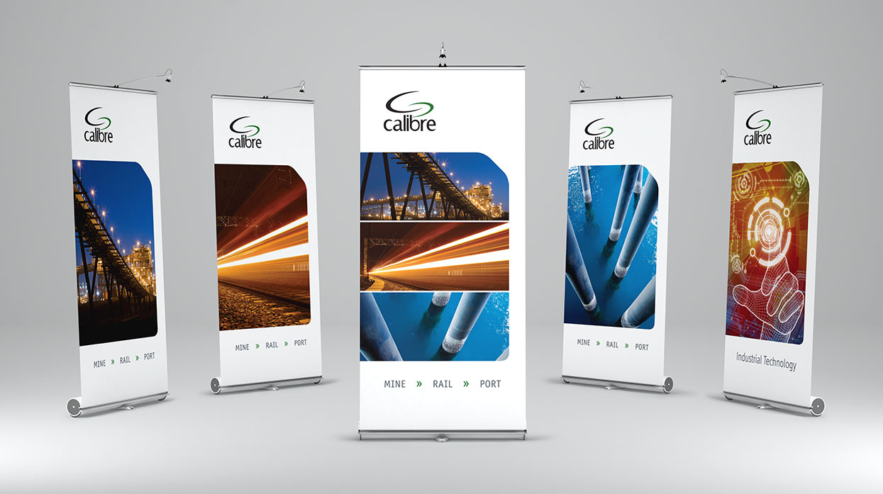 The Calibre Global banners
