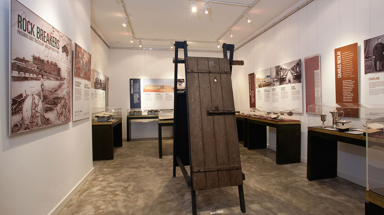 Fremantle Prison Rock Breakers Exhibition