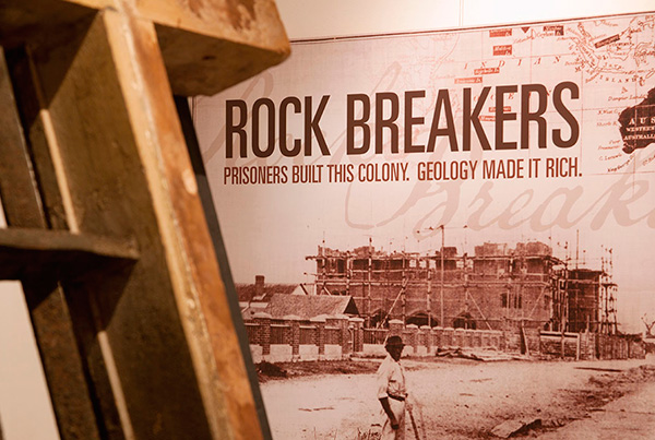 Fremantle Prison Rock Breakers Exhibition