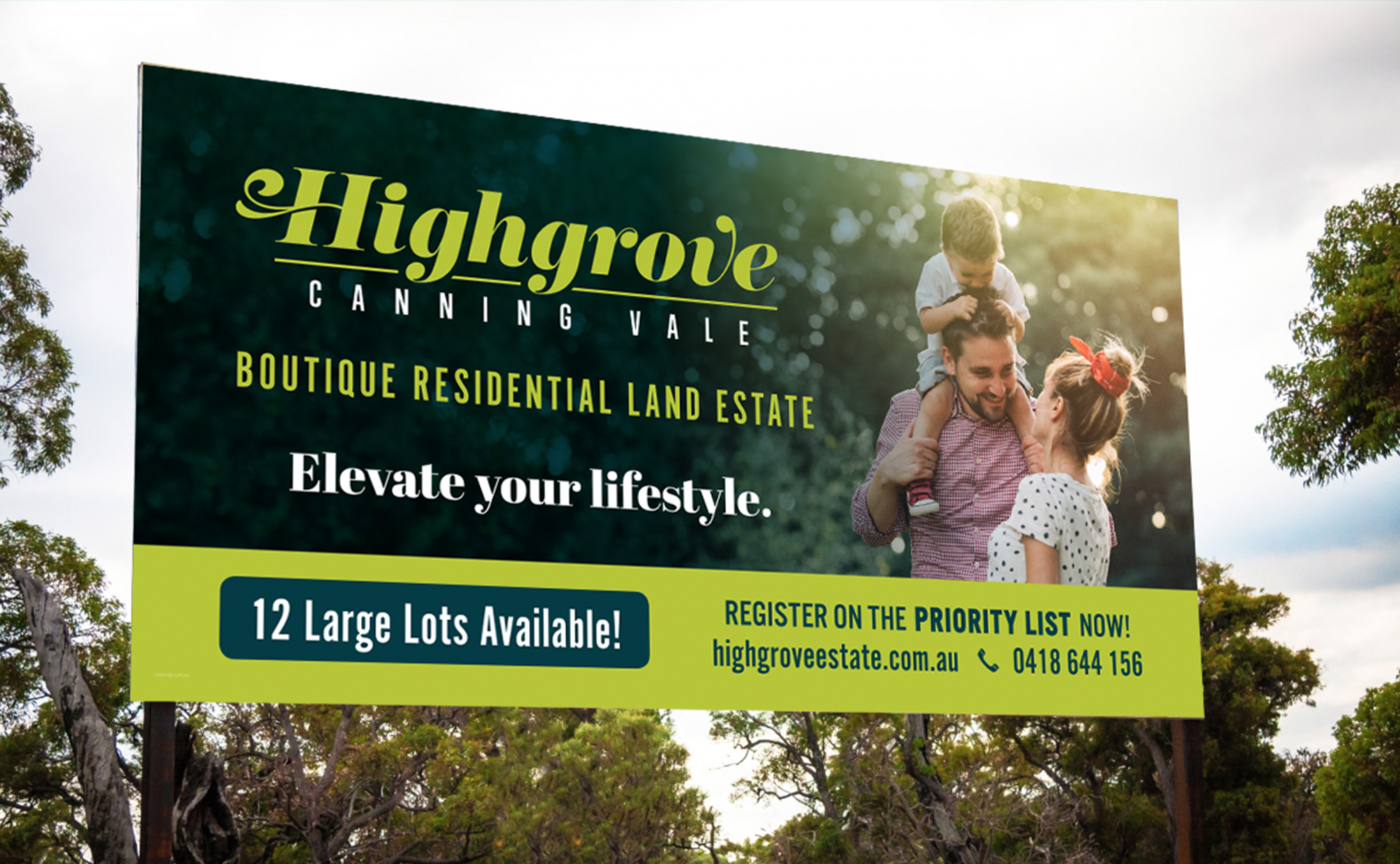 Highgrove Estate Billboard