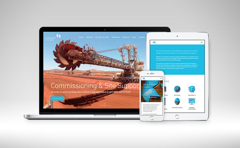 Intellect Systems - Responsive Website