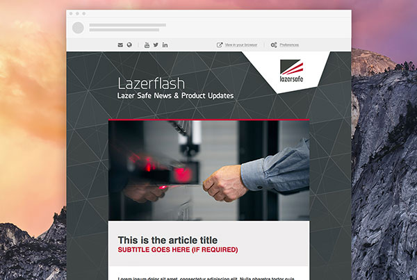 Lazer Safe Email Marketing