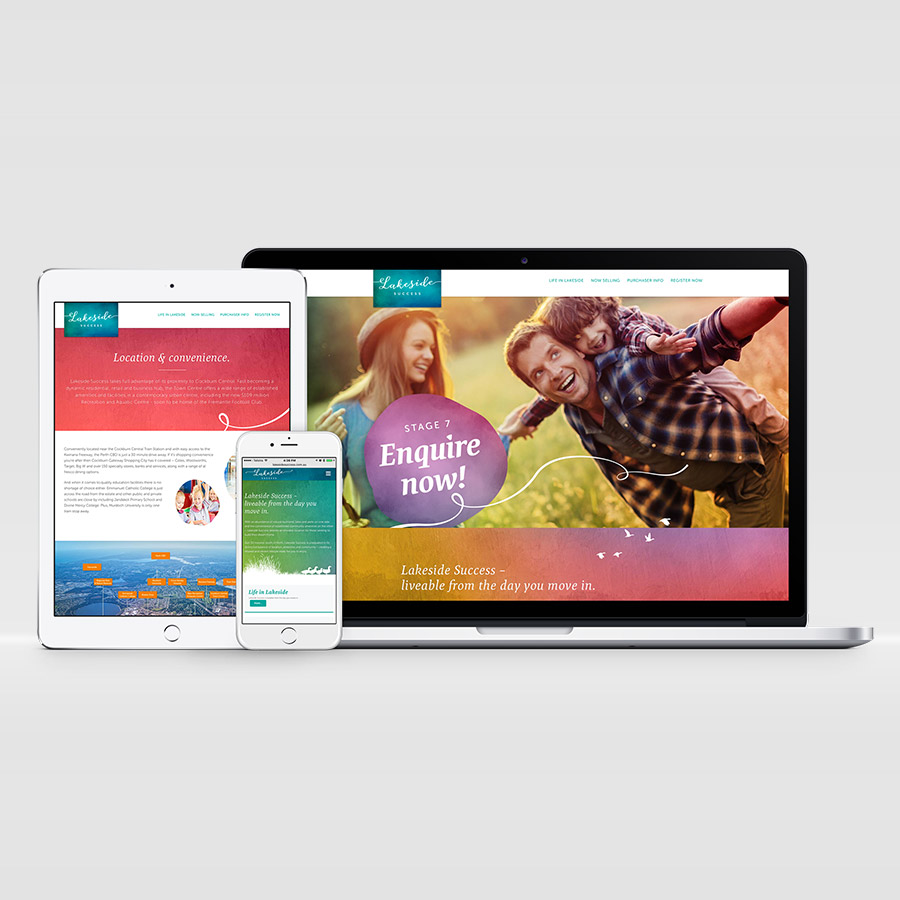 Lakeside Success website