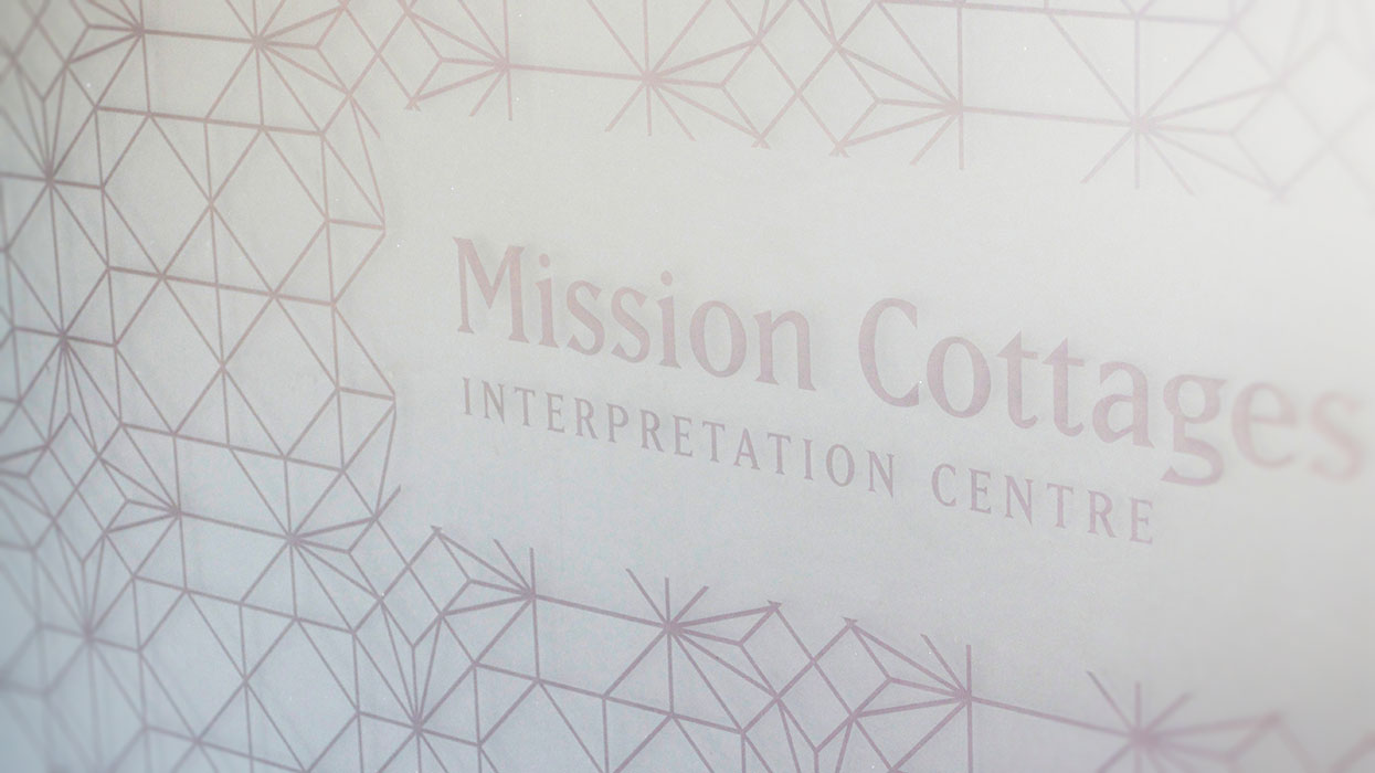 New Norcia Mission Cottages Interpretive Centre Frosted Glass