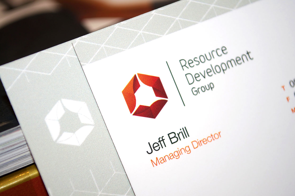 Resource Development Group Business Cards