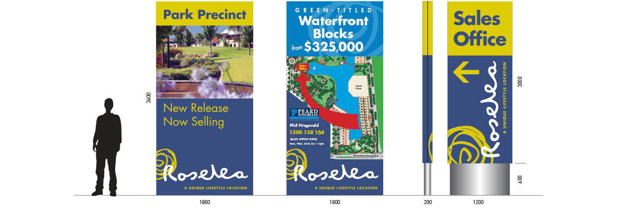 Roselea Estate Signage System
