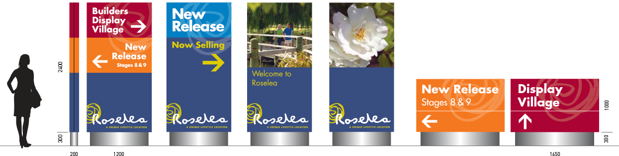 Roselea Estate Signage System