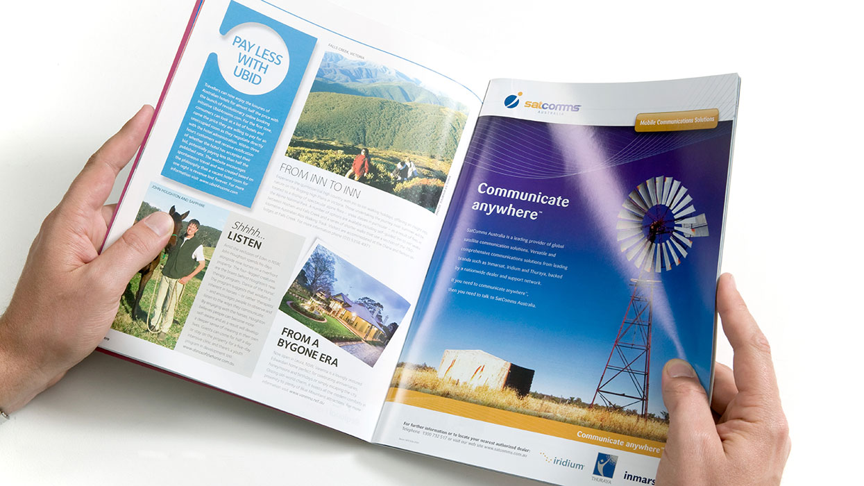 Satcomms Press Advertisement