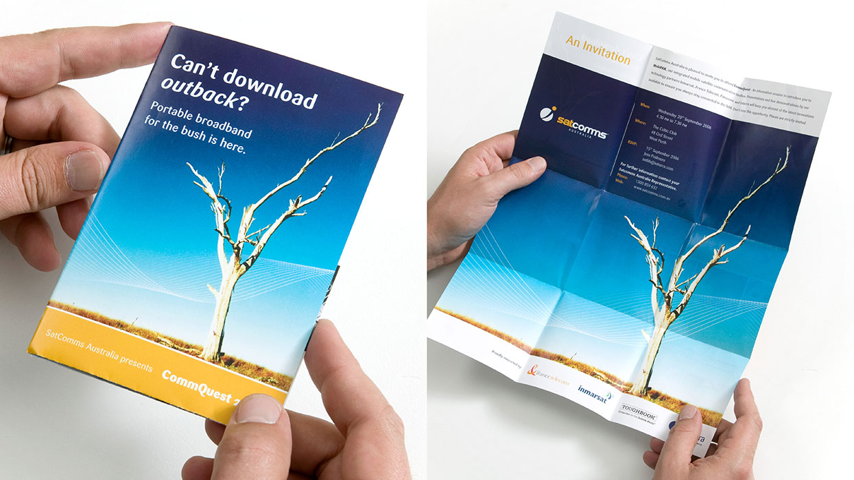 Satcomms Promotional Flyer