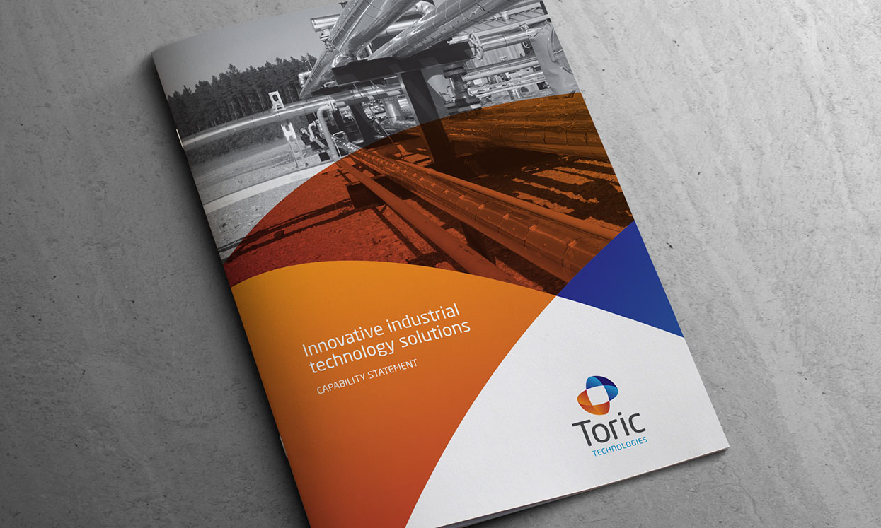 Toric Technologies Capability Statement Brochure Cover