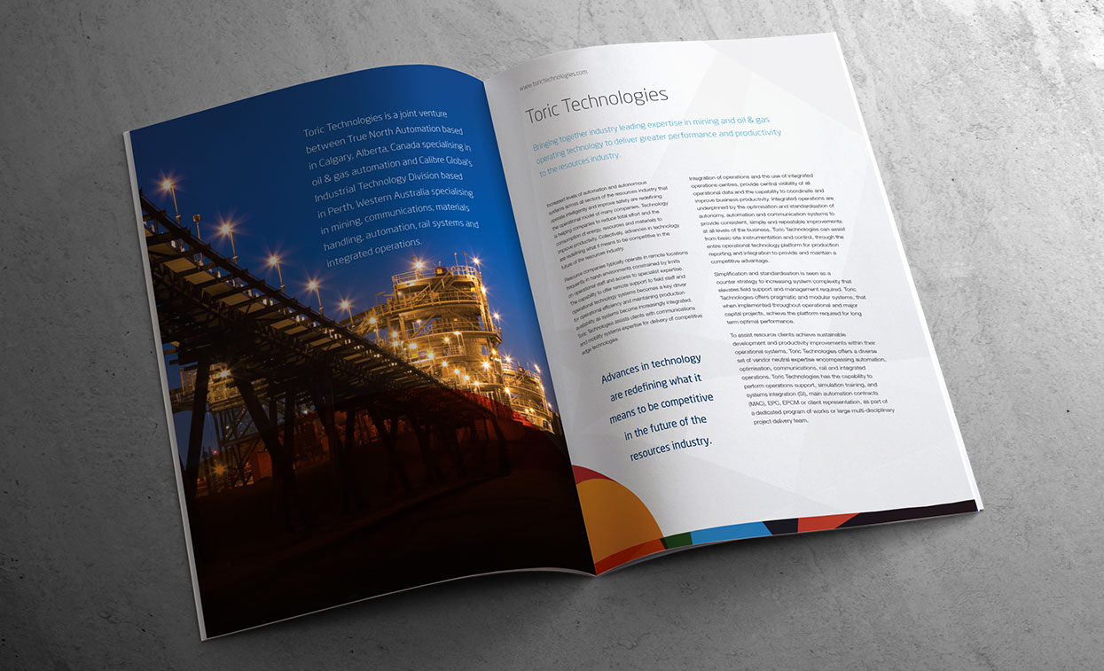 Toric Technologies Capability Statement Brochure