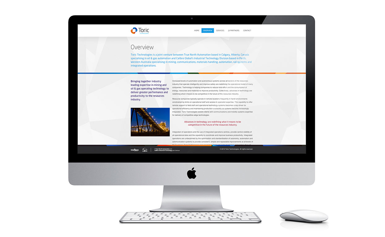 Toric Technologies Website