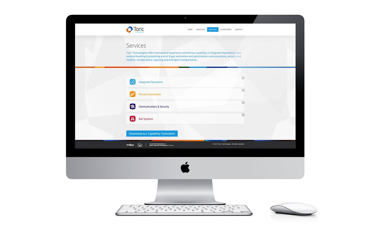 Toric Technologies Website