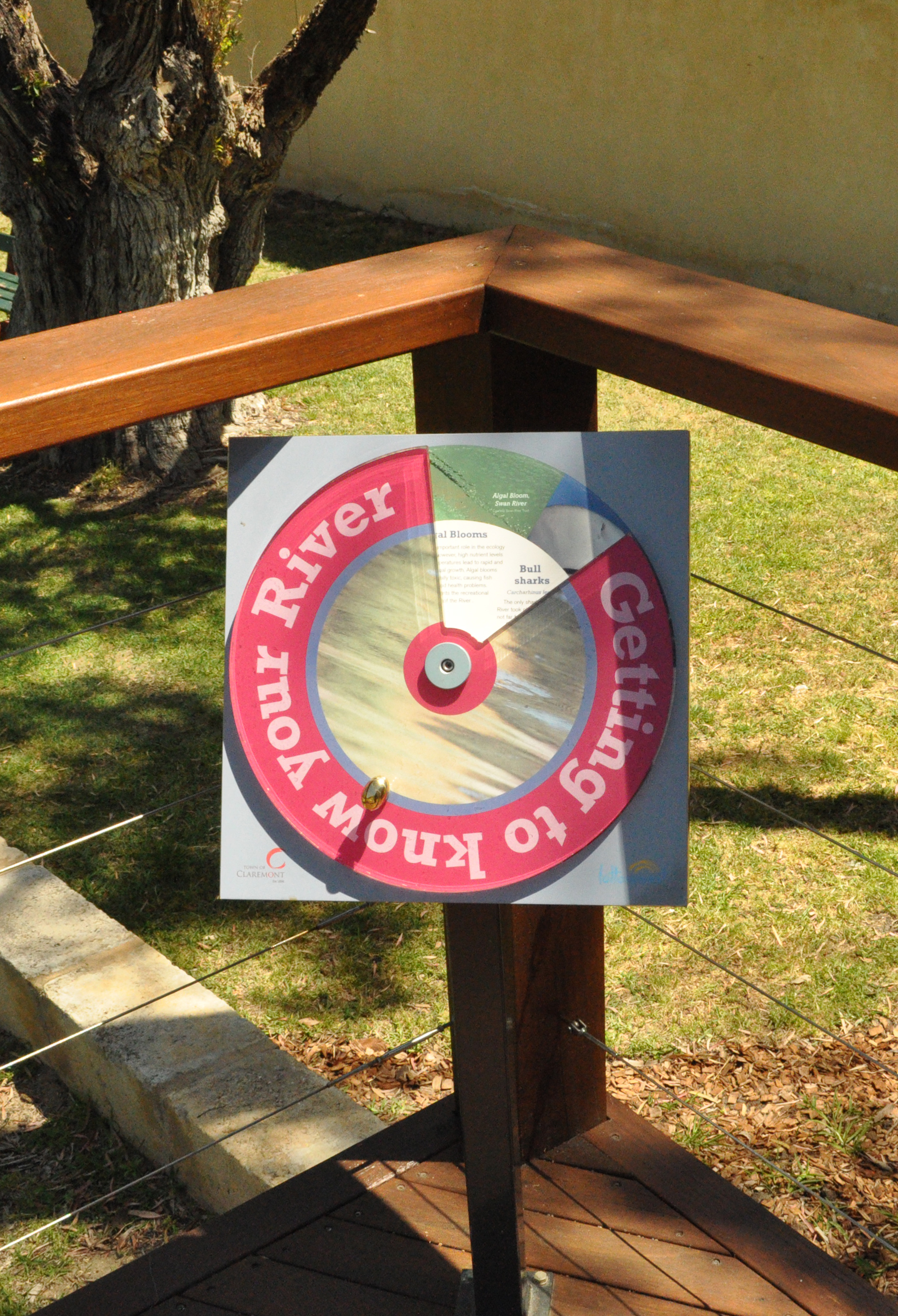 Claremont Museum Interpretive Interactive Sign 3