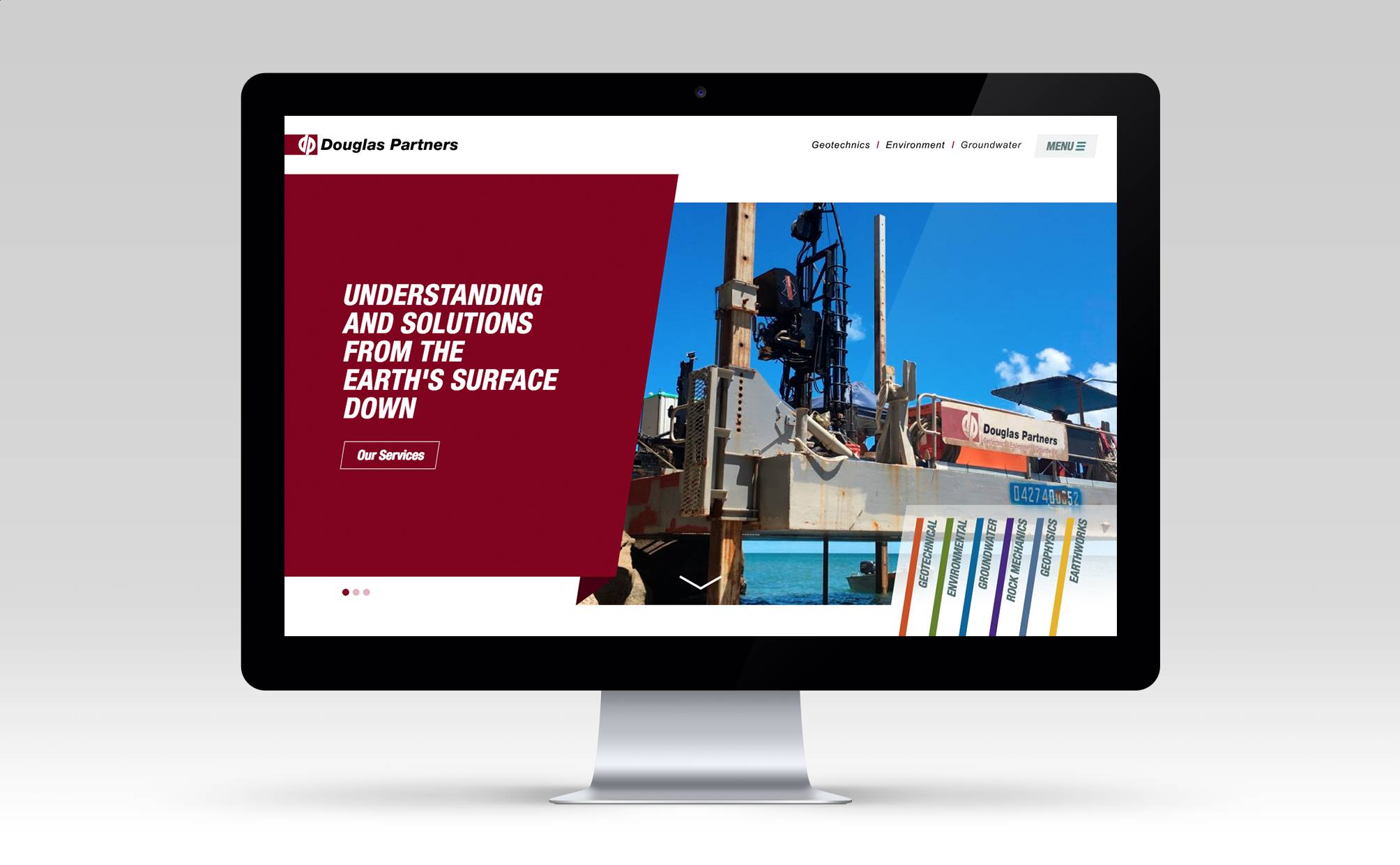 The new-look Douglas Partners website