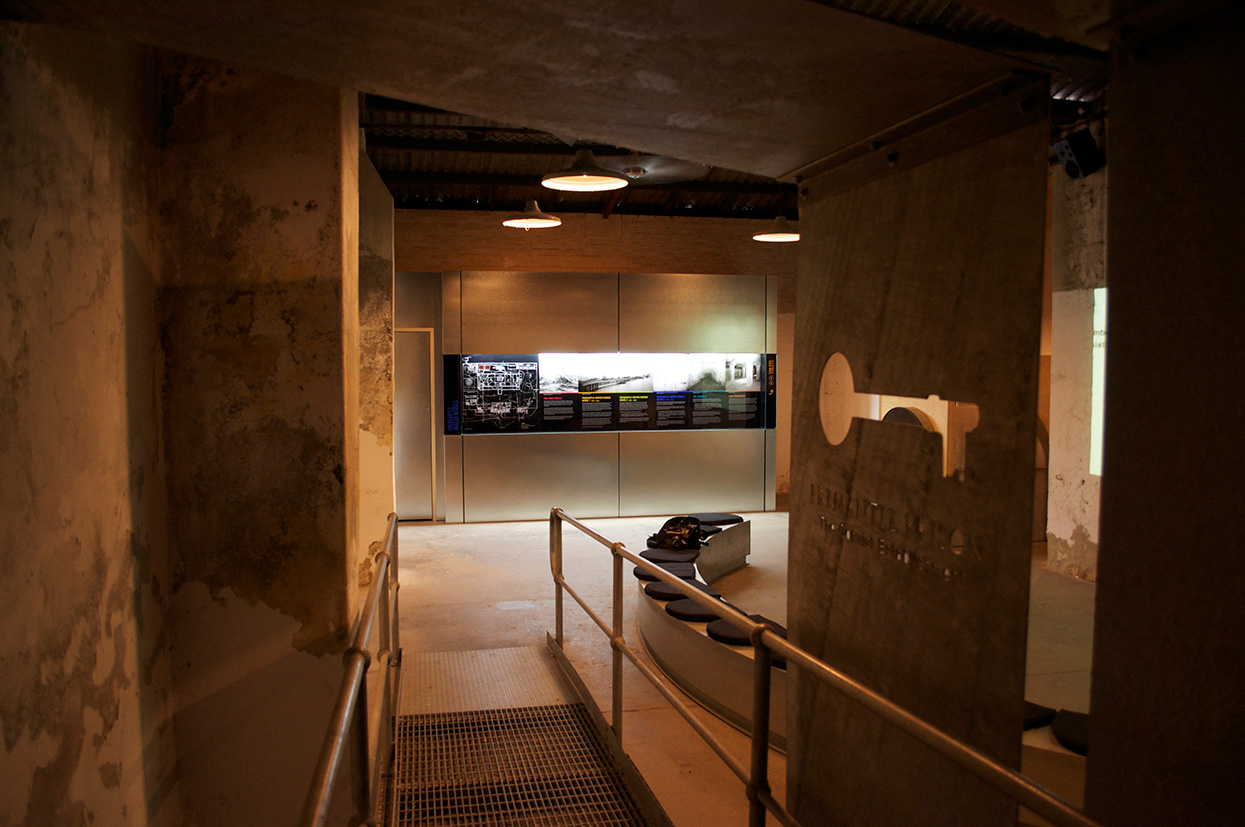 Fremantle Prison Tunnels Interpretive Display