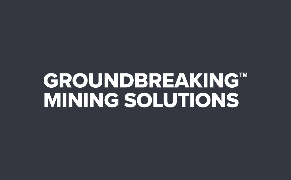 Groundbreaking Mining Solutions tagline