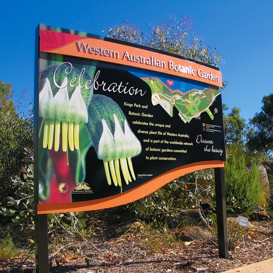 Kings Park Welcome Sign
