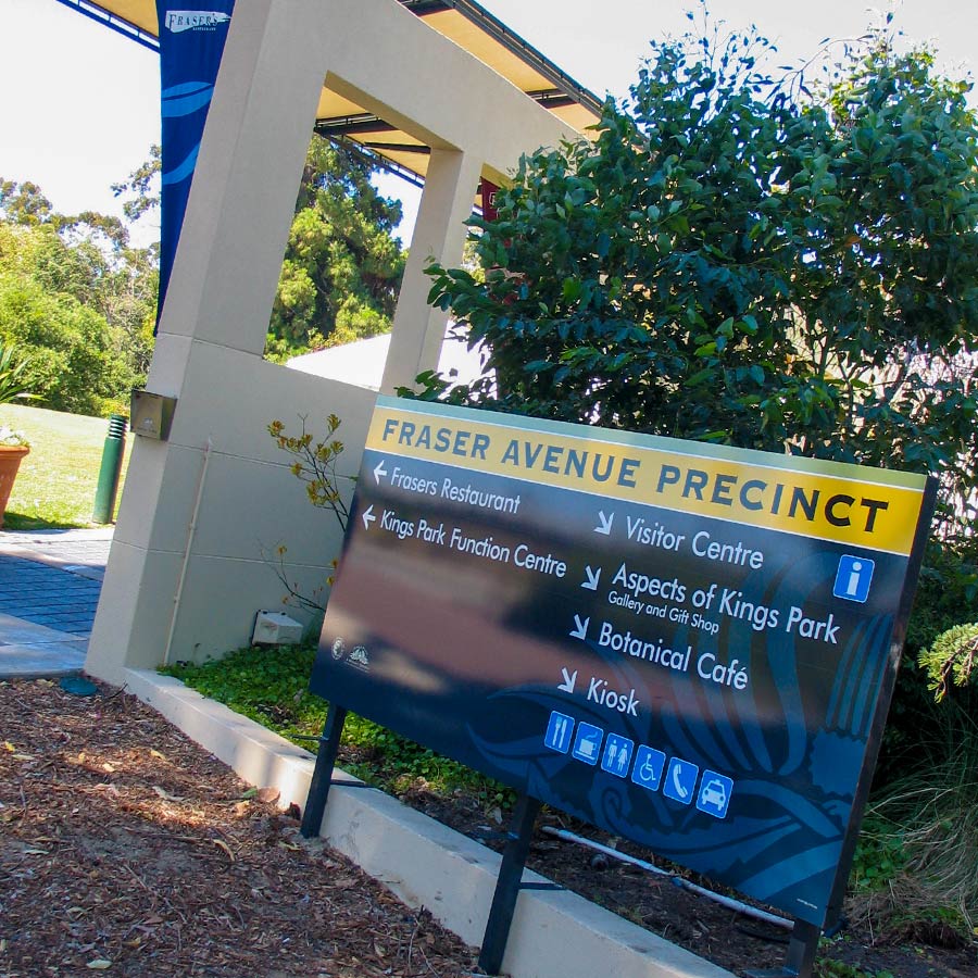 Kings Park Directional Signage