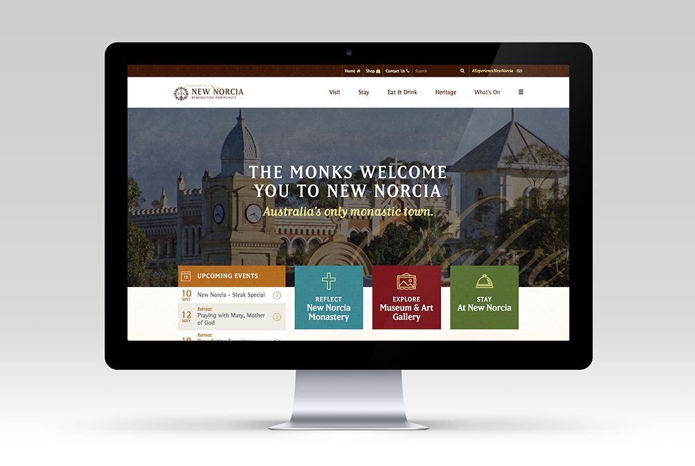 ‘New’ New Norcia Website