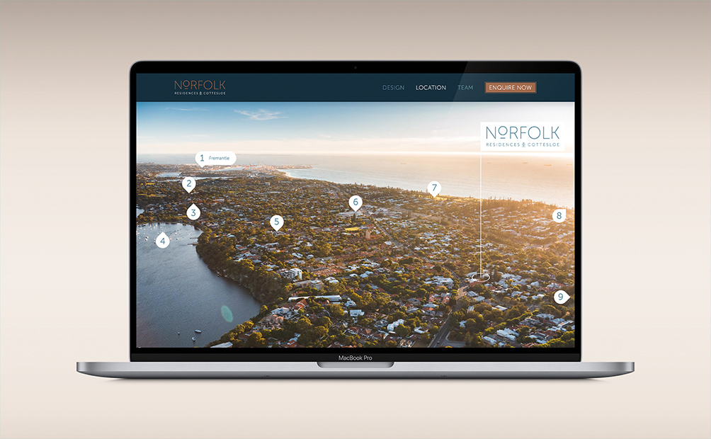 Norfolk Residences website