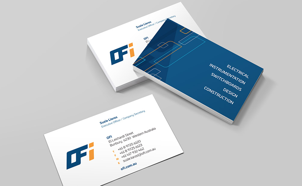OFI's new business cards