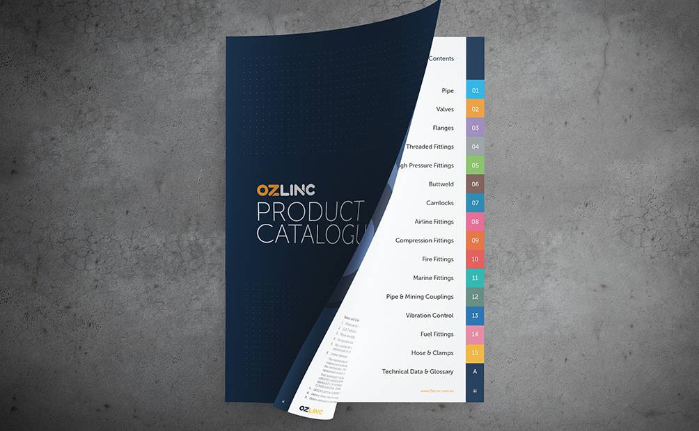 Ozlinc product brochure