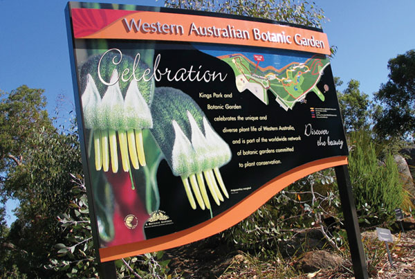 Kings Park Wayfinding Signage